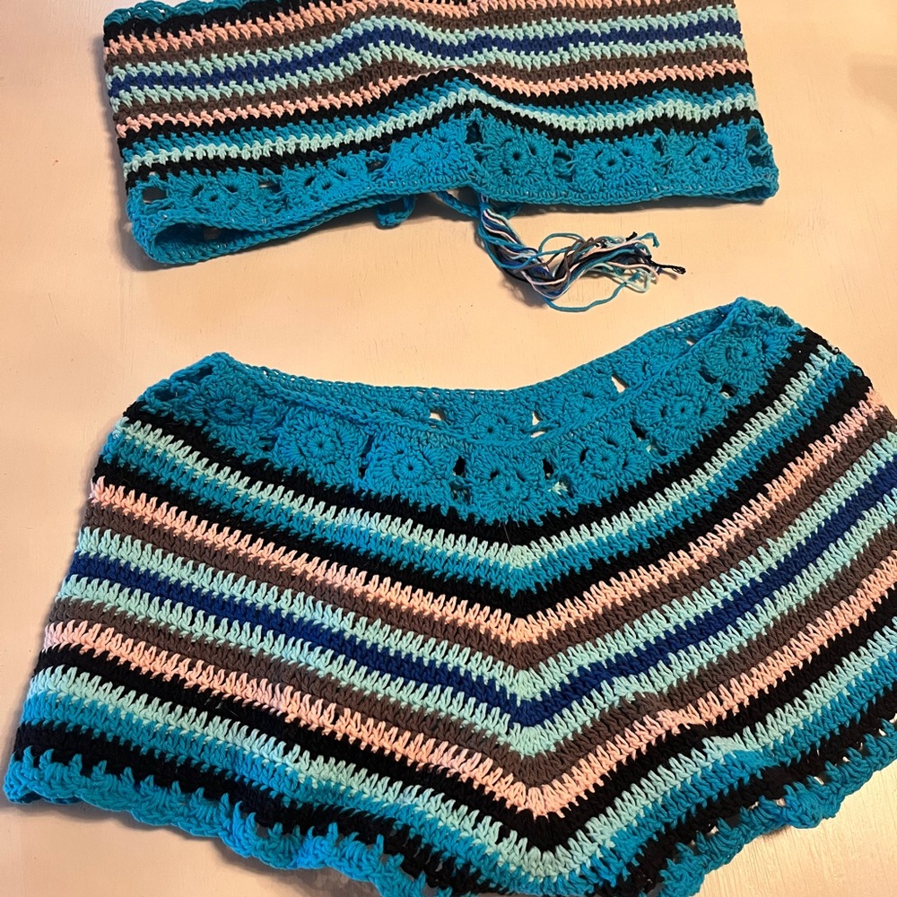 Crochet two piece